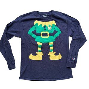 Champion Charleston Southern University Elf Christmas Shirt Large